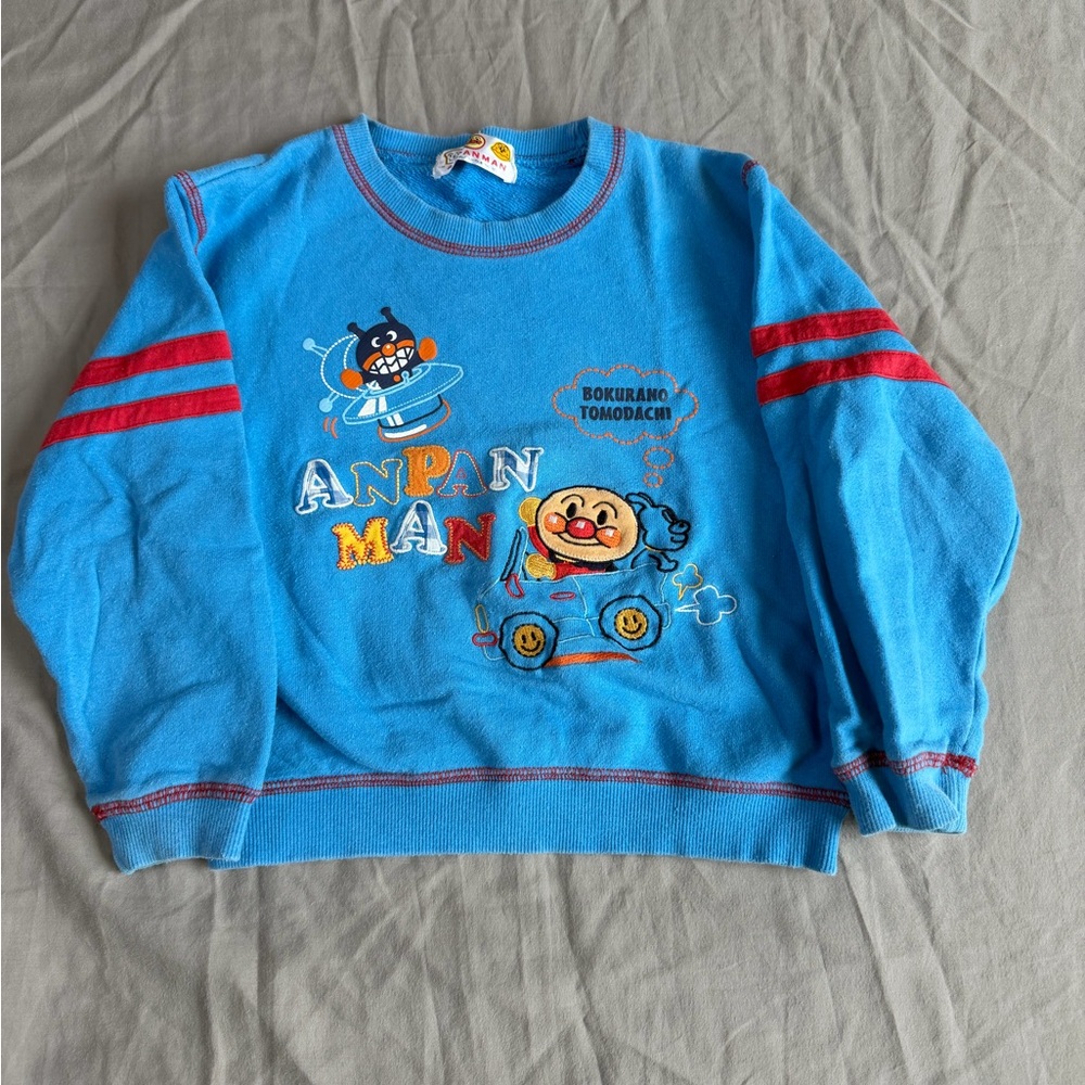 Anpanman Kids Blue Sweatshirt